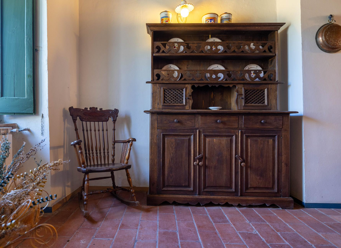 Stay Wooden sideboard and rocking chair